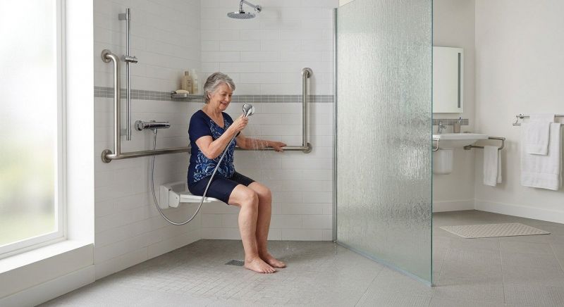 Mobility Shower Installation in Portland, ME